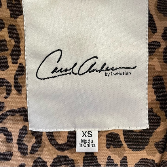 Cabi Carol Anderson by Invitation 990 Leopard Estate Jacket Size XS - Picture 9 of 14